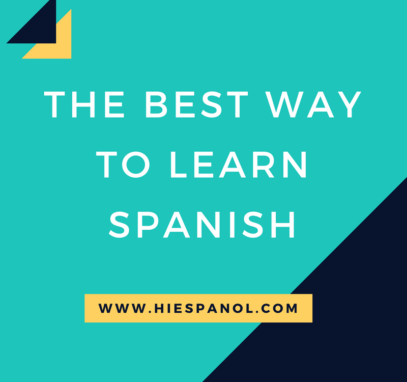 the best way to learn spanish,what is the best way to learn spanish