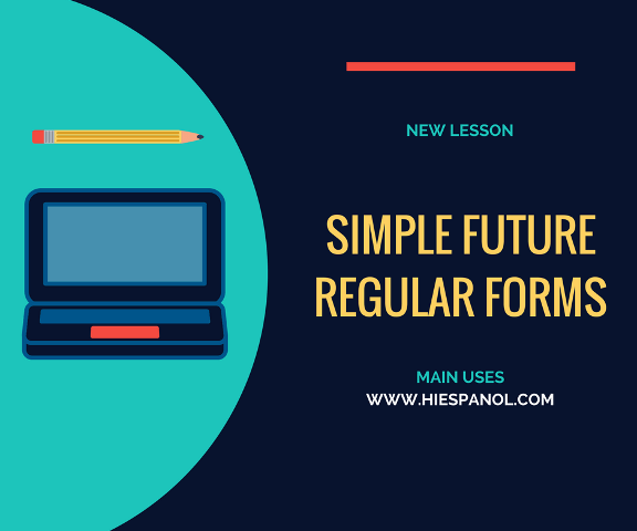 simple future regular forms